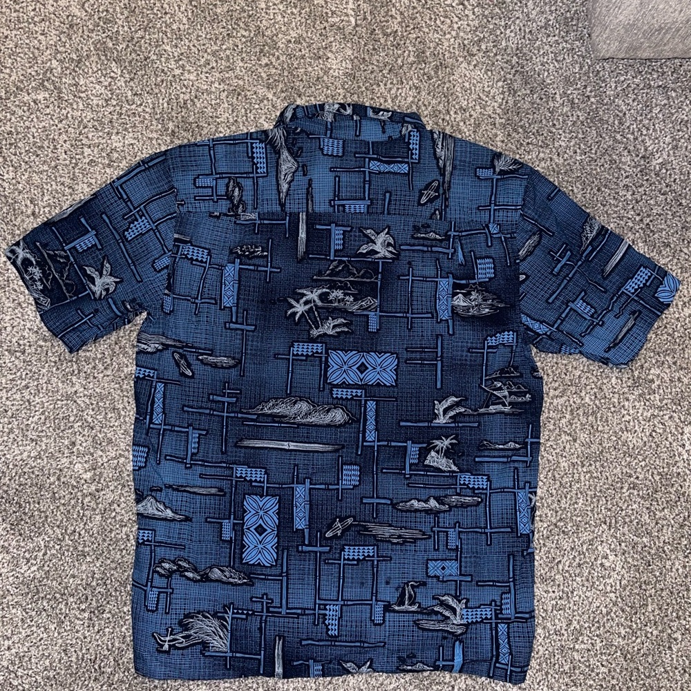 Quicksilver Aloha Shirt size Large - Picture 4 of 4